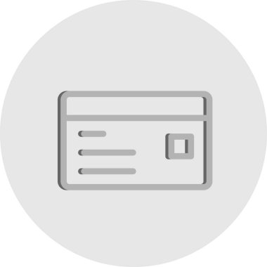 vektör kredi kartı simgesi 