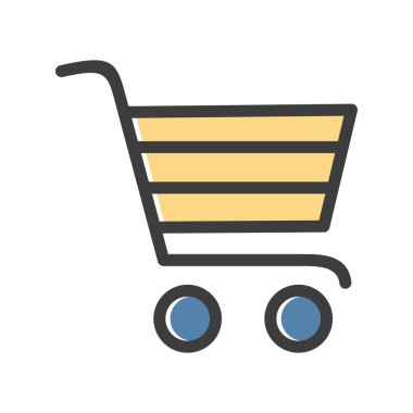 vektör Cart simgesi