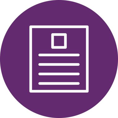  Vektör Raporu simgesi