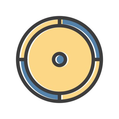 vektör Hedef simgesi