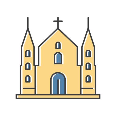 vektör Katedral simgesi