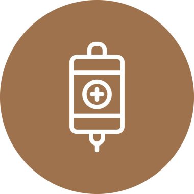  vektör İnfüzyon simgesi