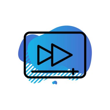 vektör Çokluortam simgesi