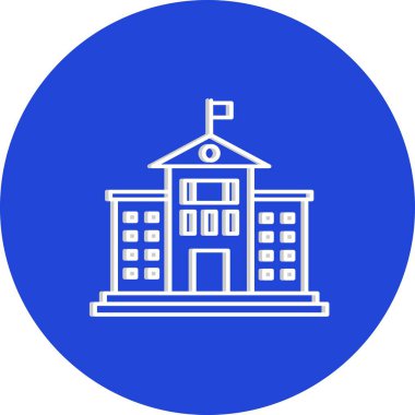  vektör Okulu simgesi