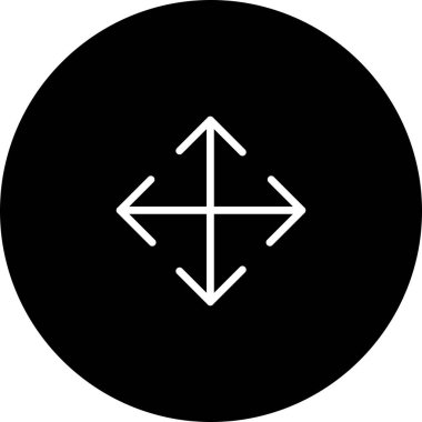 Vektör yön simgesi