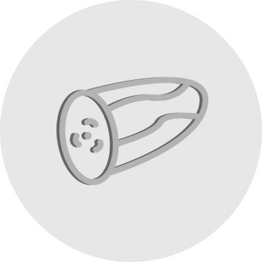 vektör Salatalık simgesi