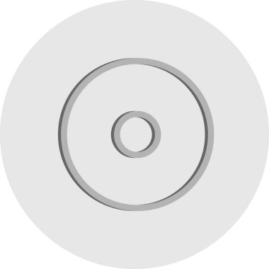 vektör Kaydı simgesi illüstrasyonu