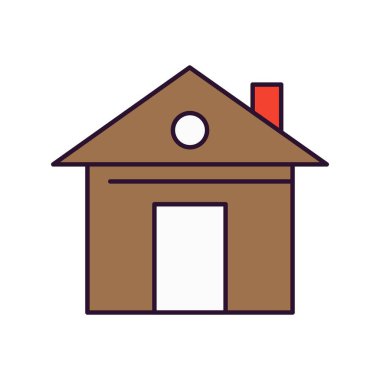 Vektör Ev simgesi illüstrasyonu