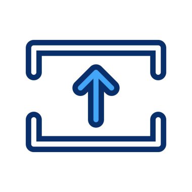 Vektör gönderme Simgesi illüstrasyonu