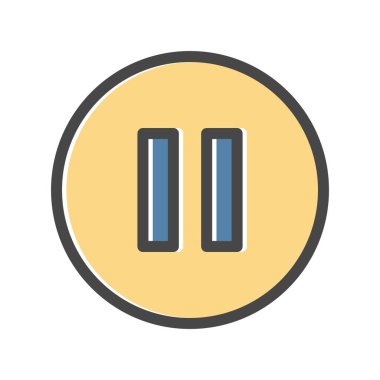 Vektör oyuncu simgesi illüstrasyonu 