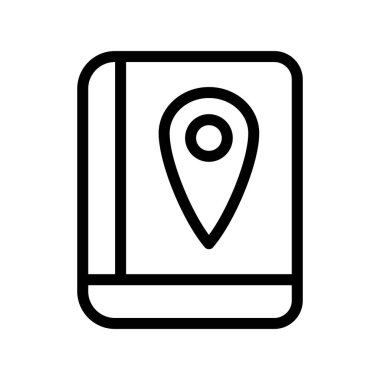 Vektör yön bulma simgesi simgesi