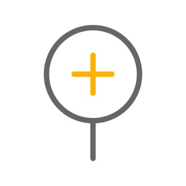 vektör yakınlaştırma simgesi