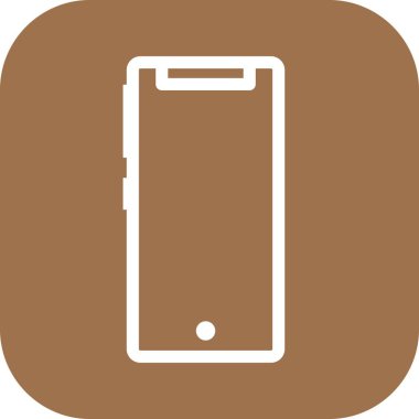 Vektör Mobil simge illüstrasyonu
