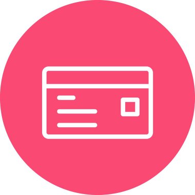 vektör kredi kartı simgesi 