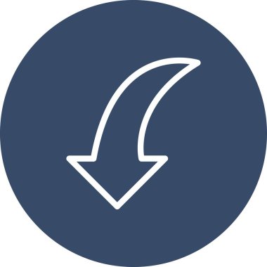 Vektör Eğrisi simgesi