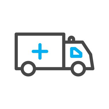 Vektör Ambulans simgesi çizimi