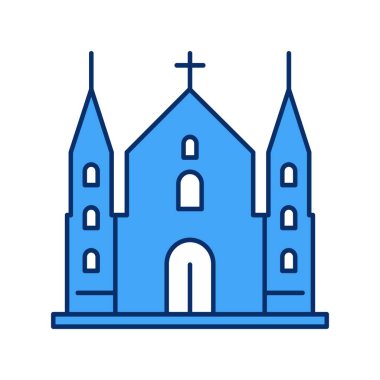 vektör Katedral simgesi