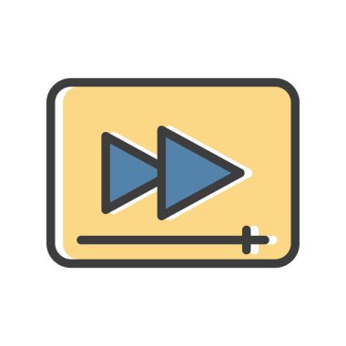 vektör Çokluortam simgesi