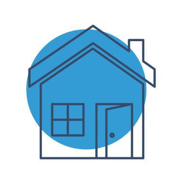 Vektör Ev simgesi illüstrasyonu