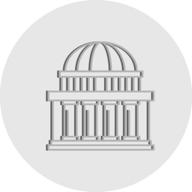 vektör St. Paul Katedral simgesi  