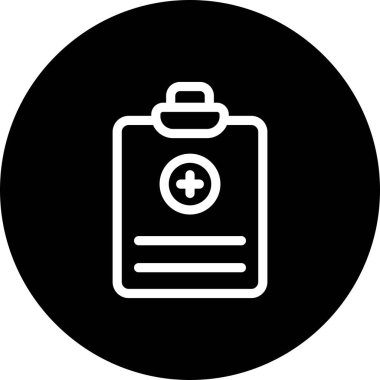 vektör Tıbbi Rapor simgesi