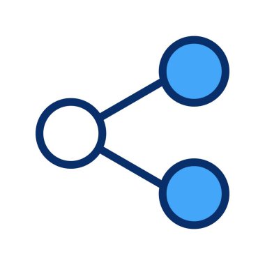 Vektör Paylaşım simgesi çizimi