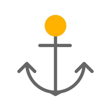 vektör Anchor simgesi