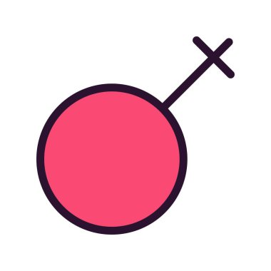 vektör Kadın simgesi sembolü