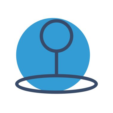 Vektör Konum pin simgesi 