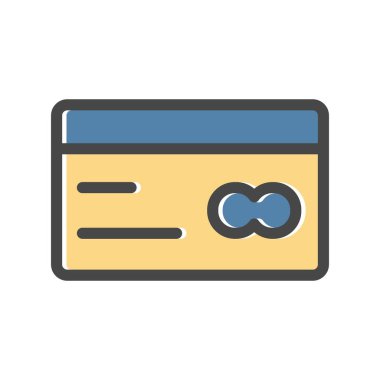 vektör ATM kart simgesi 