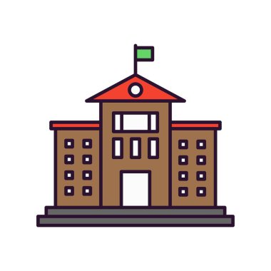  vektör Okulu simgesi