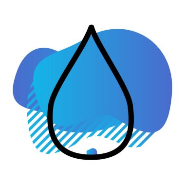 Vektör Bırakma simgesi illüstrasyonu