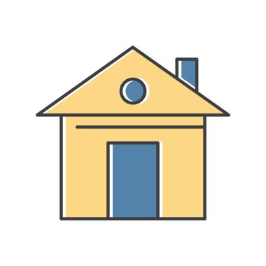 Vektör Ev simgesi illüstrasyonu