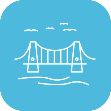  vektör Köprüsü simgesi