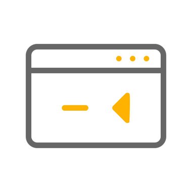 vektör Tarayıcı simgesi