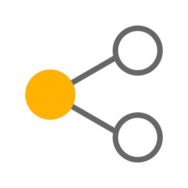 Vektör Paylaşım simgesi çizimi