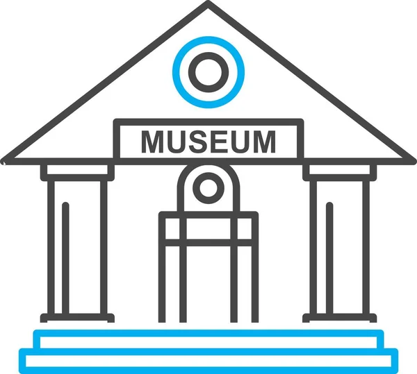 矢量博物馆图标符号 — 图库矢量图片