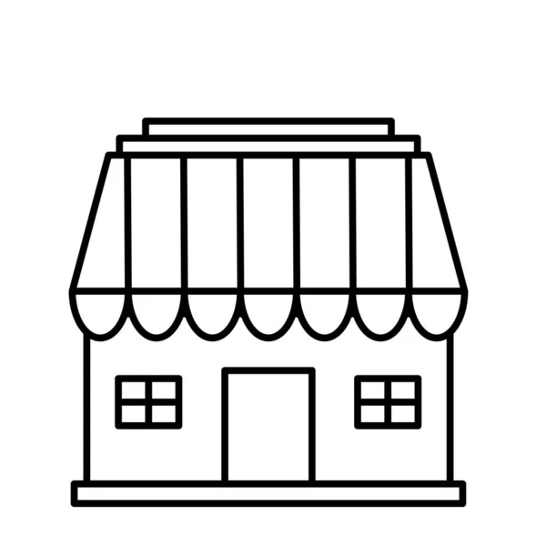 Vektor Symbol Shop Symbol — Stockvektor