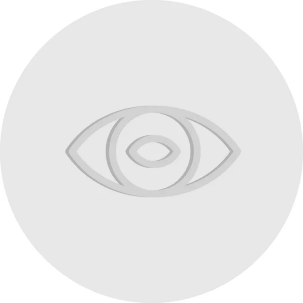 Vektor Auge Icon Illustration — Stockvektor