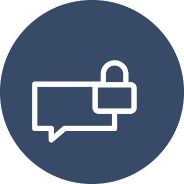 Vektör Kilit E- posta simgesi 