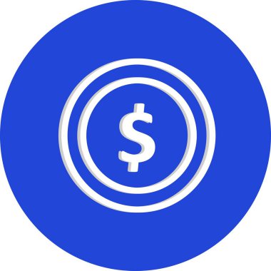 Dolar işareti simgesi düğmesi