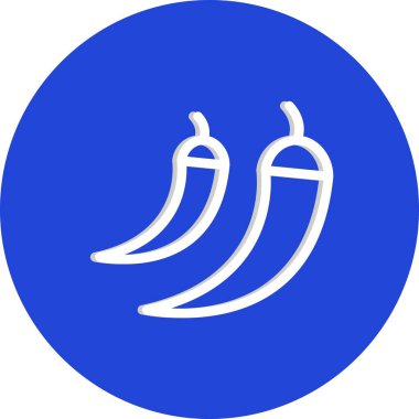 Bir besin simgesinin vektör illüstrasyonu