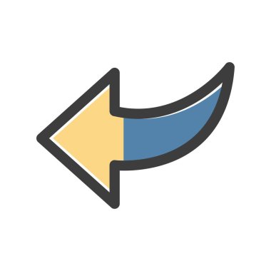  Vektör Sol Yol simgesi 