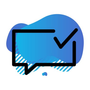 Vektör E- posta Seçimi simgesi 