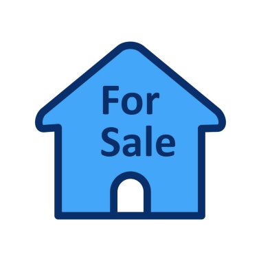 Beyaz arkaplanda vektör satışı simgesi