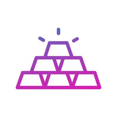 Para Simgesi vektörü beyaz arkaplanda izole edildi