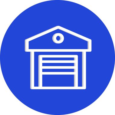 Modern b 'nin vektör illüstrasyonu inşa simgesinden yoksun