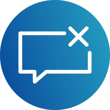 Posta Gönderilmeyen vektör simgesi 