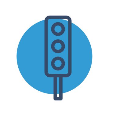  vektör Sinyal Işığı simgesi 