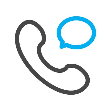 vektör Sohbet simgesi ara 